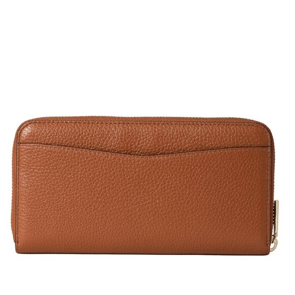 Kate Spade York Leila Leather Continental Wallet in Warm Gingerbread - Picture 3 of 7